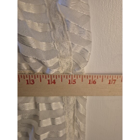 Vintage Lily Of France One Piece Teddy Lingerie romper Ivory Medium  80s - Picture 7 of 8